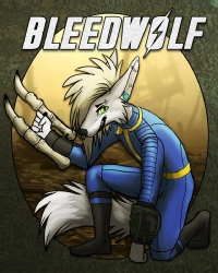 Bleedwolf Fallout Badge